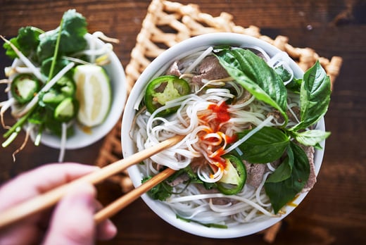Two-Course Vietnamese Meal and Glass of Wine for 2 - Dublin