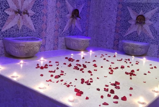 A hammam spa experience for two people including eight treatments and tea and cake at Hammam Spa, East Dulwich (was £300) OR redeem towards another available deal