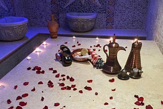 A hammam spa experience for two people including eight treatments and tea and cake at Hammam Spa, East Dulwich (was £300) OR redeem towards another available deal
