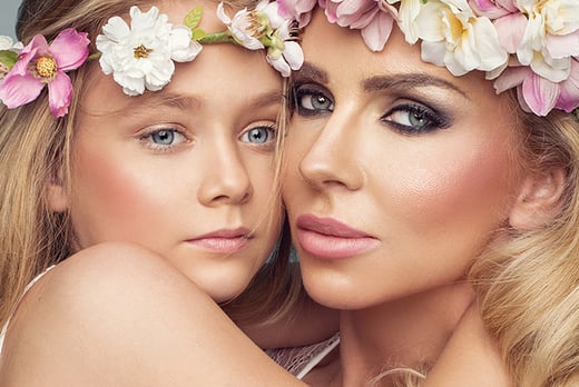 Mother's Day Photoshoot, Makeover and Images - With MAC Make-Up!