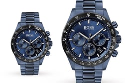 hugo boss navy watch