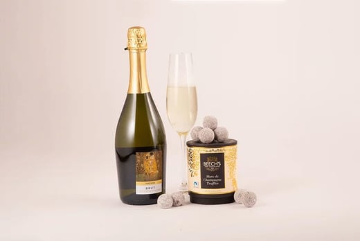 A bubbles and truffles hamper from Personalise My Gifts (was £40) OR redeem towards another available deal
