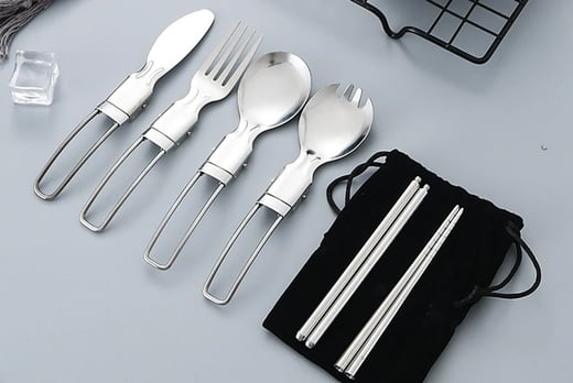 Portable-Folding-Dinnerware-Set-Fork-Spoon-Knives-Spork-Cutlery-Set-Camping-Tool-1