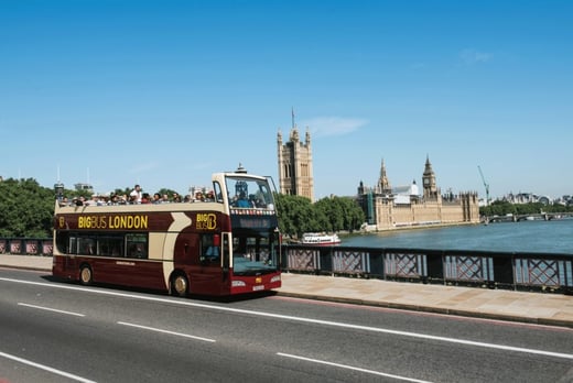 Deluxe 72 Hour Hop On Hop Off Tour, Thames River Cruise & Walking Tour