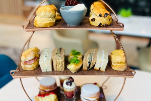 Sparkling Afternoon Tea for 2 – Manchester