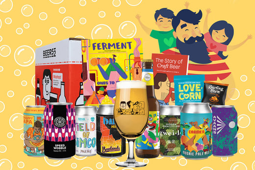 Father's Day Craft Beer Hamper – 8 Beers, Tasting Glass and More!