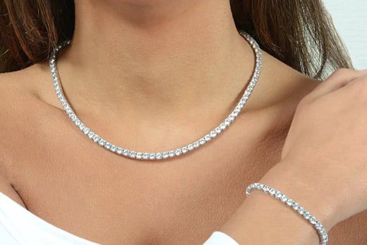 Buy Lotus Queen Necklace Earrings  Bracelet Set Online in India  Zariin