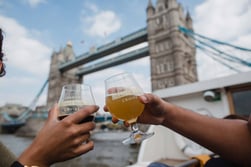 A London craft beer river cruise including five drinks and a souvenir glass for one person from London Craft Beer Cruise, Westminster (was £46.64) OR redeem towards another available deal