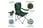 Padded-black-and-green-camping-chair-&-green-and-blue-camping-chair-3