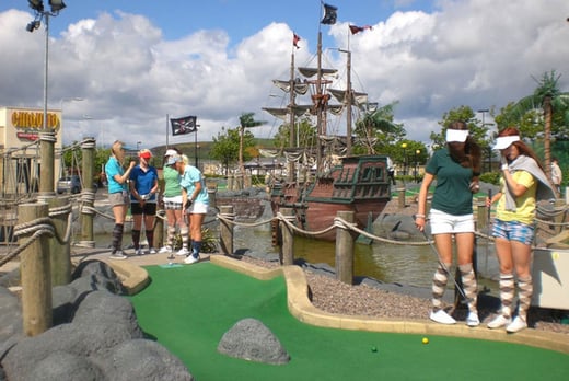 18-Hole Adventure Golf and Scratchcard for 2 Deal 