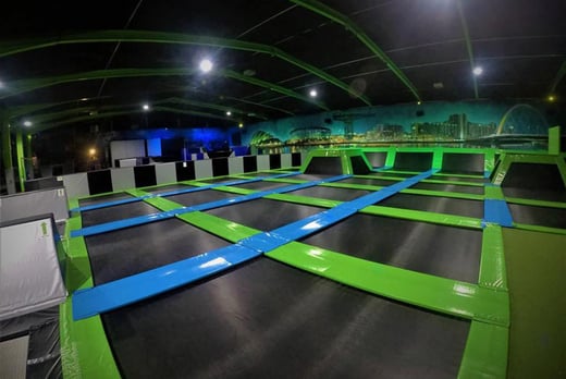 2 Hour Jump Session - Flip Out Glasgow - Summer Holiday Validity