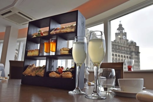 4* Afternoon Tea For 2 - Liverpool Atlantic Tower