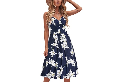 womens summer swing dress