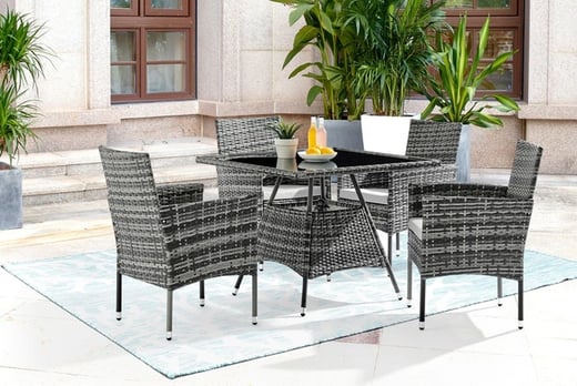 wowcher rattan bistro set