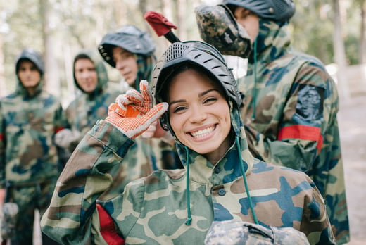 Paintballing For Up To 5 & 100 Paintballs Deal