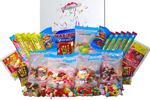 £3 for 50% Discount Off The Ultimate Sweet Hamper - Posted Sweets