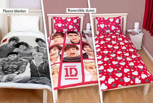 5pc One Direction Bedroom Set Shop Wowcher