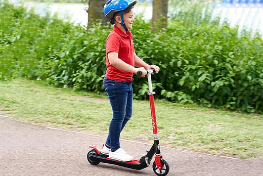 Kids Zinc Electric E4 Folding Scooter Offer - LivingSocial