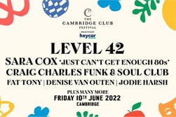 The Cambridge Club Festival Ticket Voucher 