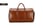 Unisex-Faux-Leather-Weekend-Bag-BROWN