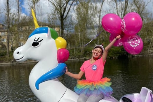Magical Unicorn Lake Boat Hire - Child, Adult and Family Options