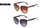 Women-Retro-Cat-Eye-Sunglasses-1-2-or-3-BLACK-AND-TAN