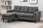 HOMCOM-Polyester-Upholstered-3-Seater-L-Shaped-Sofa-Grey-1