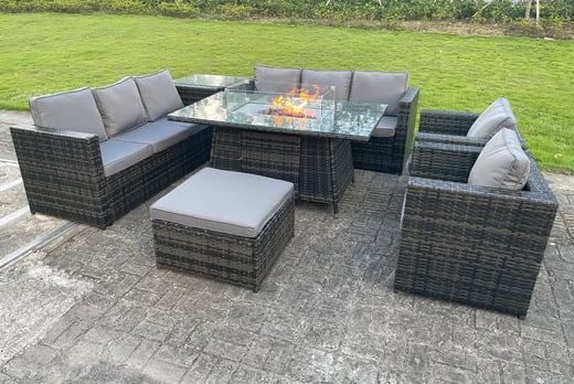 9-seater-Rattan-Garden-Furniture-Sets-Rising-Table-Footstool-Conservatory-Dark-Grey-Mix-1