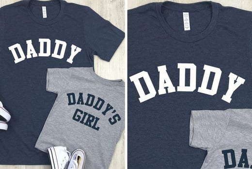 Father's-Day-'Daddy-and-Daddy's-Girl'-Matching-T-Shirts-1