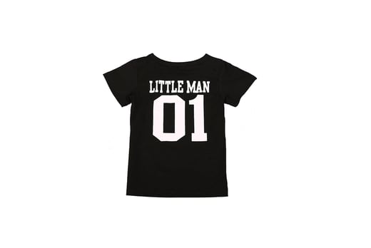 Father's-Day-'Big-Man'-and-'Little-Man'-Matching-T-Shirts-LM-BLACK
