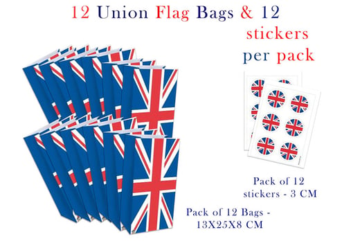 Queen-Elizabeth's-Diamond-Jubilee-Union-Jack-Party-Bags-with-Stickers!-lead
