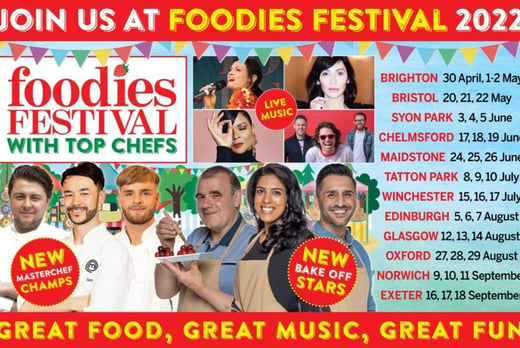 Foodies Festival 2022 Ticket Voucher