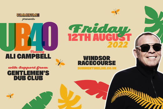 Ticket to Summer Time Live ft Ali Campbell of UB40