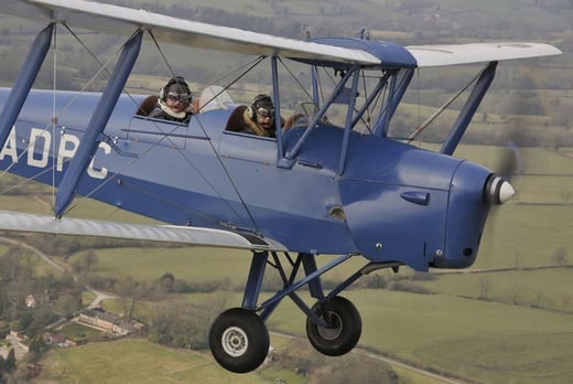 45 Minute Flying Vintage Experience – Tiger Moth - Foston