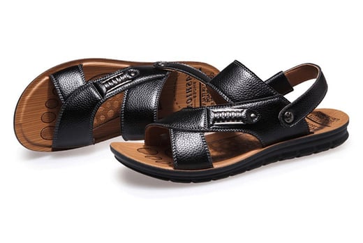Mens-Fashion-Casual-Breathable-Sandals-black