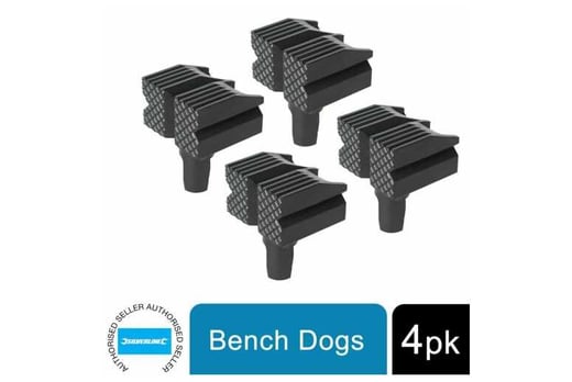 Silverline Bench Dogs 4 pack 548885 