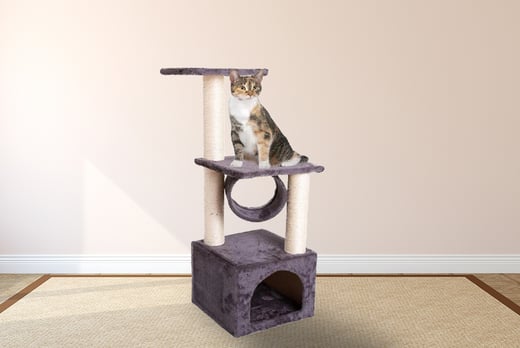 36%22 Cute Sisal Rope Cat Tree for Indoor Cats 1