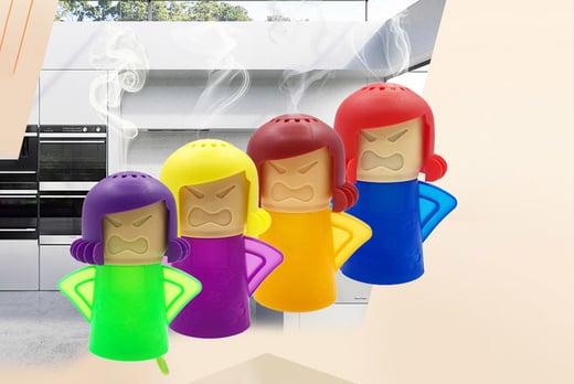 Angry Lady Microwave Cleaner - LivingSocial