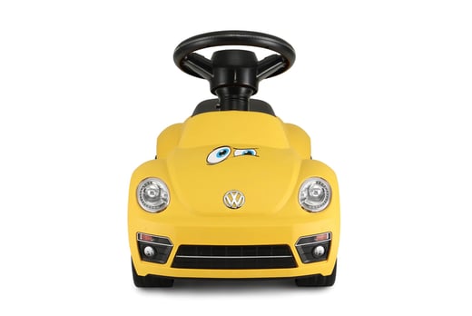 Kids-Volkswagen-Beetle-Foot-to-floor-Ride-On-Car-YELLOW