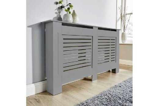 York Radiator Cover Large Grey - LivingSocial