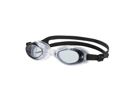 Unisex-Adjustable-Silicone-Swim-Sports-Goggles-&-Swimming-Cap-BLACK-GOGGLES