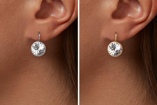 18K-Gold-plated-10mm-Luxury-crystal-Earrings--2-colours!-2