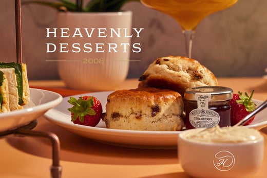Cream Tea for 2 People - Heavenly Desserts - 12 Locations