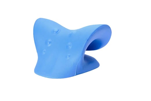 Neck-Stretcher-Shoulder-Cervical-Spine-Massage-Tool-BLUE