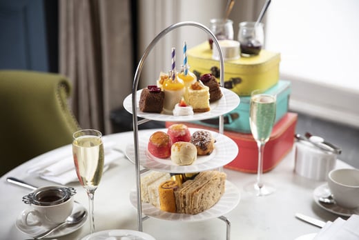 Afternoon Tea and Glass of Bubbly for Two – 4* Thistle Marble Arch