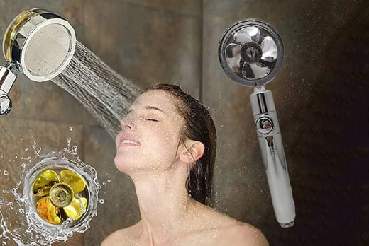 High-Pressure-Shower-Head-Water-Saving-Flow-360-Rotating-with-Small-Fan-1