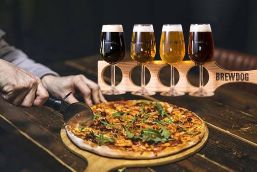 BrewDog Pizza & Beer Flight, 14 locations