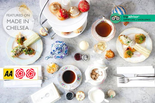 4* Afternoon Tea & 'Bottomless' Prosecco For 2 Deal 