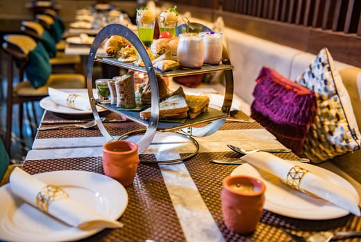 5* Indian Afternoon Tea For 2 Deal