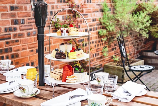 Traditional Afternoon Tea for 2 - Prosecco Option - The Townhouse